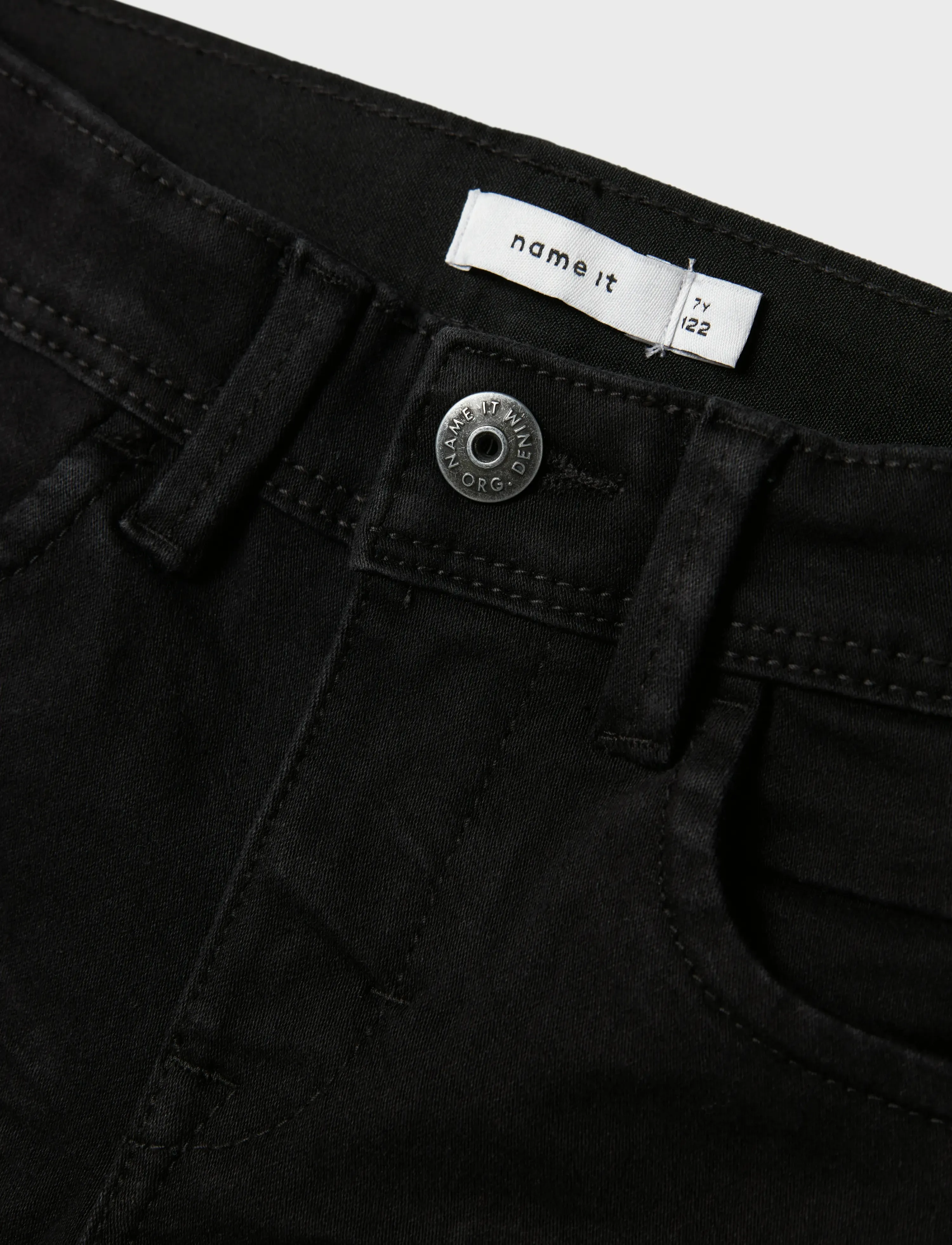 name it - NKMSILAS XSLIM JEANS 2002-TX NOOS - skinny jeans - black - 3