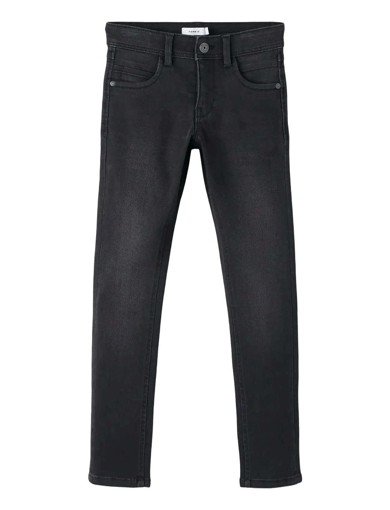 name it NKMSILAS XSLIM JEANS 2002-TX NOOS - Jeans - BLACK DENIM / black
