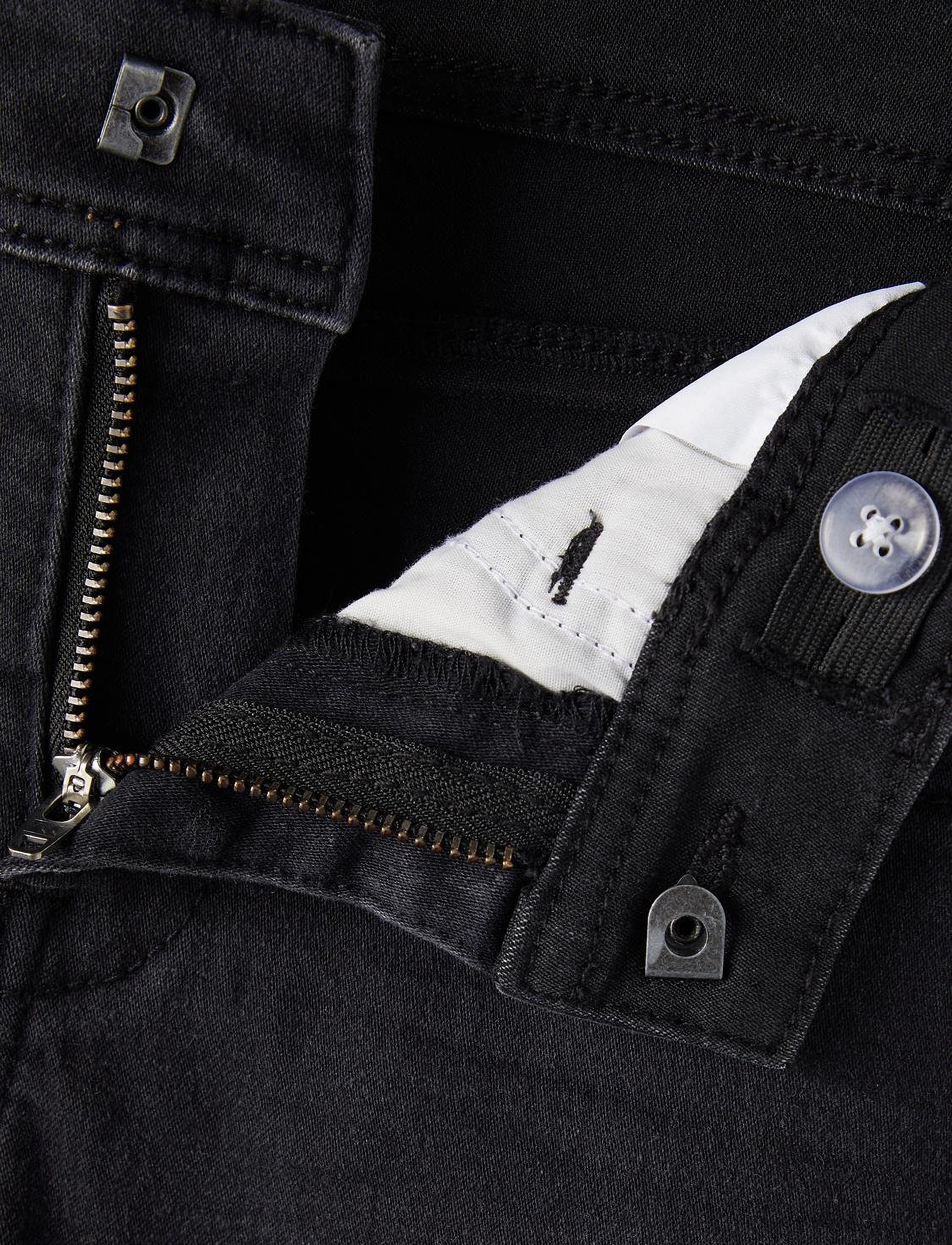 name it - NKMSILAS XSLIM JEANS 2002-TX NOOS - skinny jeans - black denim - 5