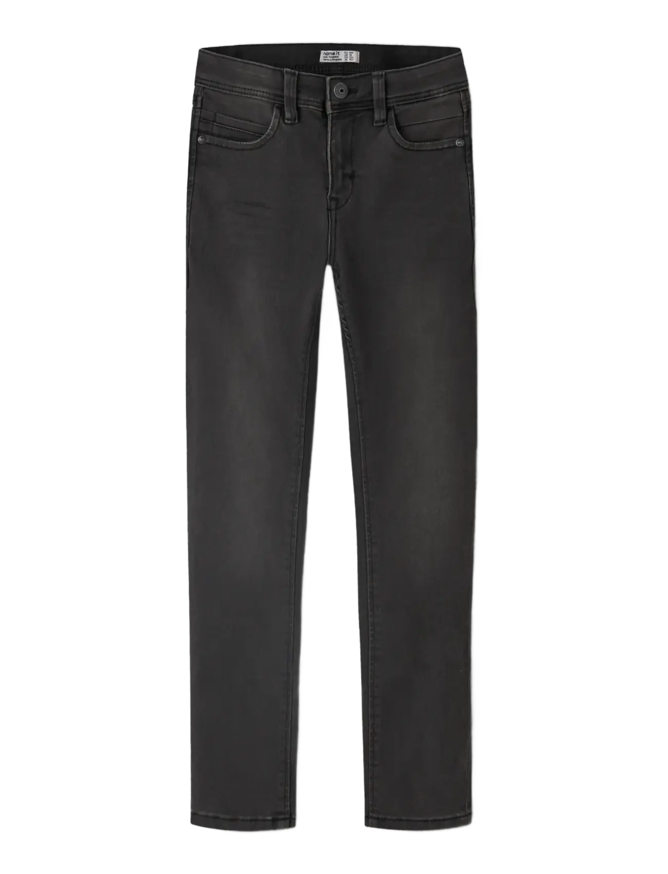 name it - NKMSILAS XSLIM JEANS 2002-TX NOOS - skinny jeans - black denim - 3