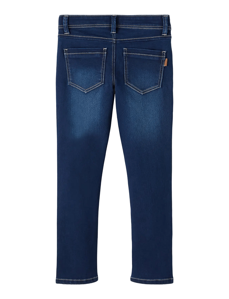 name it - NKMSILAS XSLIM JEANS 2002-TX NOOS - skinny jeans - dark blue denim - 2