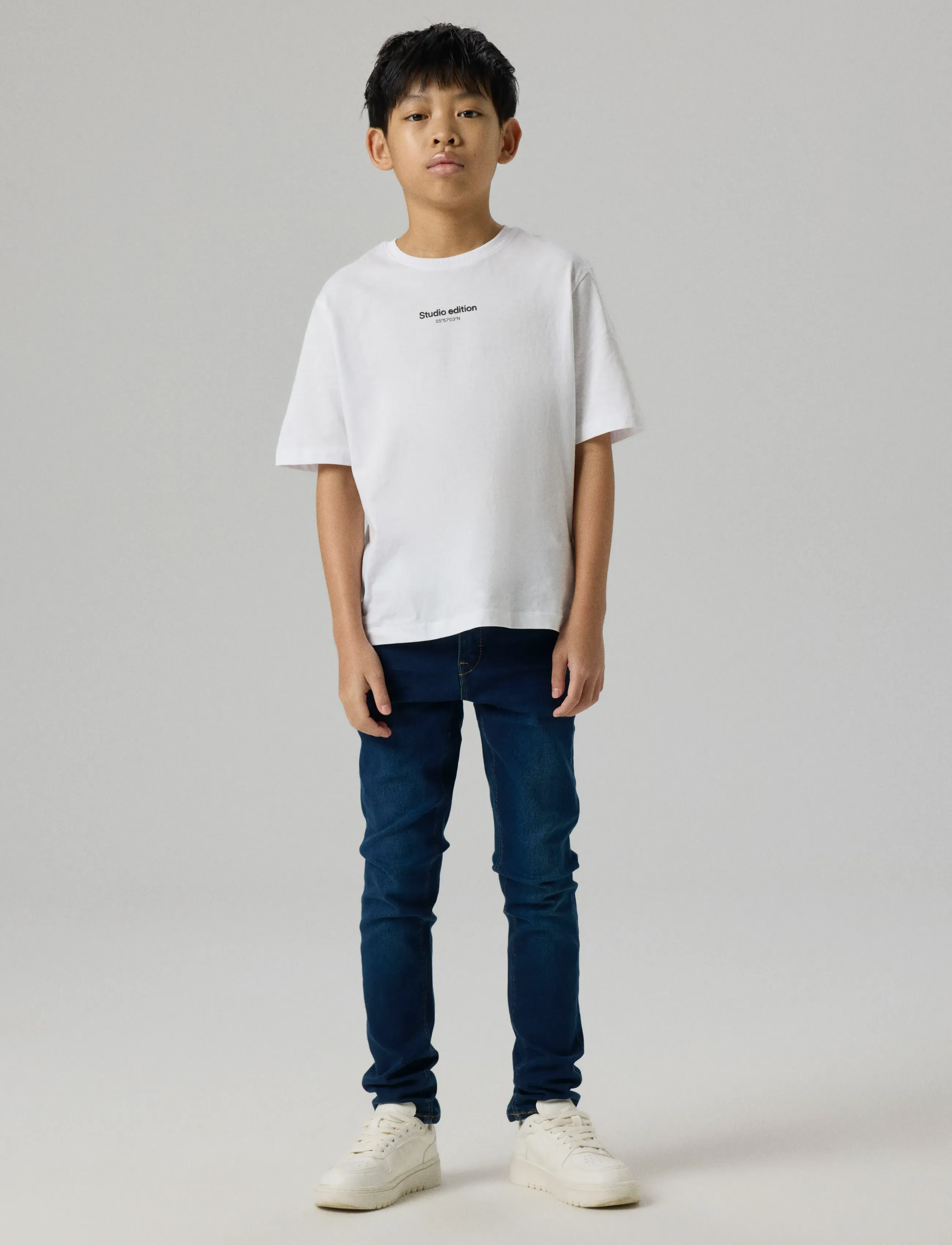 name it - NKMSILAS XSLIM JEANS 2002-TX NOOS - skinny jeans - dark blue denim - 5