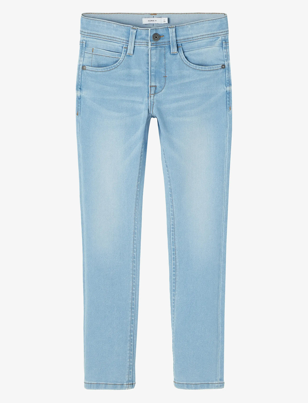 name it - NKMSILAS XSLIM JEANS 2002-TX NOOS - liibuvad teksad - light blue denim - 1