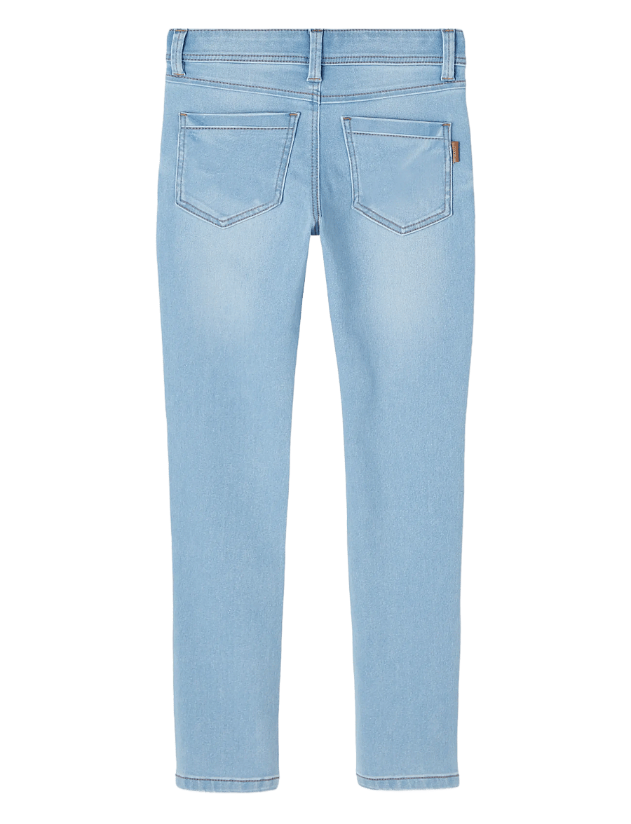 name it - NKMSILAS XSLIM JEANS 2002-TX NOOS - kitsad teksad - light blue denim - 2