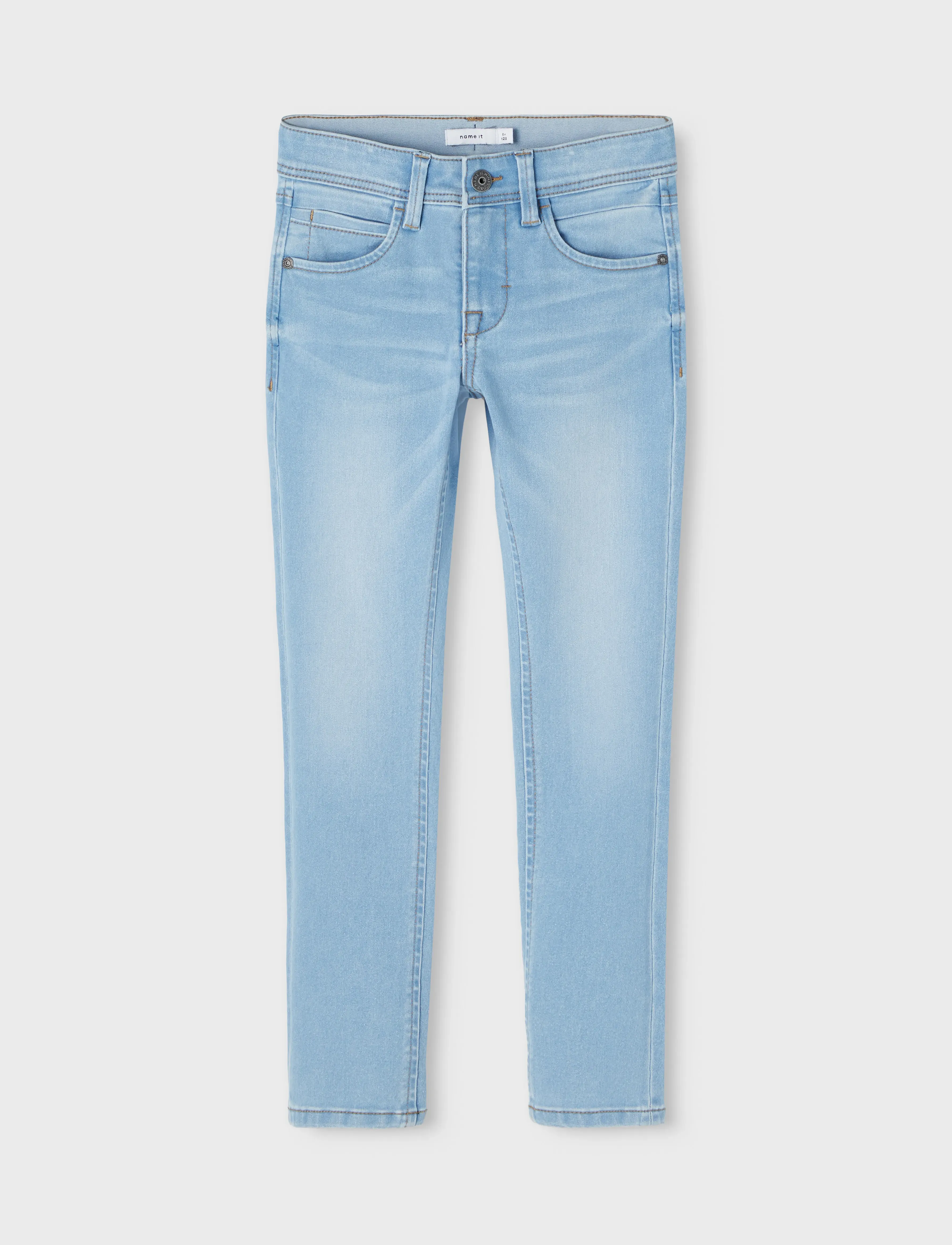 name it - NKMSILAS XSLIM JEANS 2002-TX NOOS - skinny jeans - light blue denim - 0