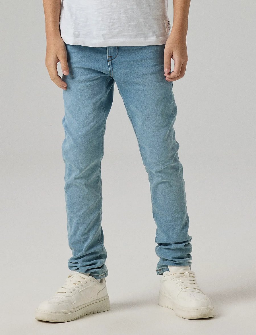 name it - NKMSILAS XSLIM JEANS 2002-TX NOOS - skinny jeans - light blue denim - 0