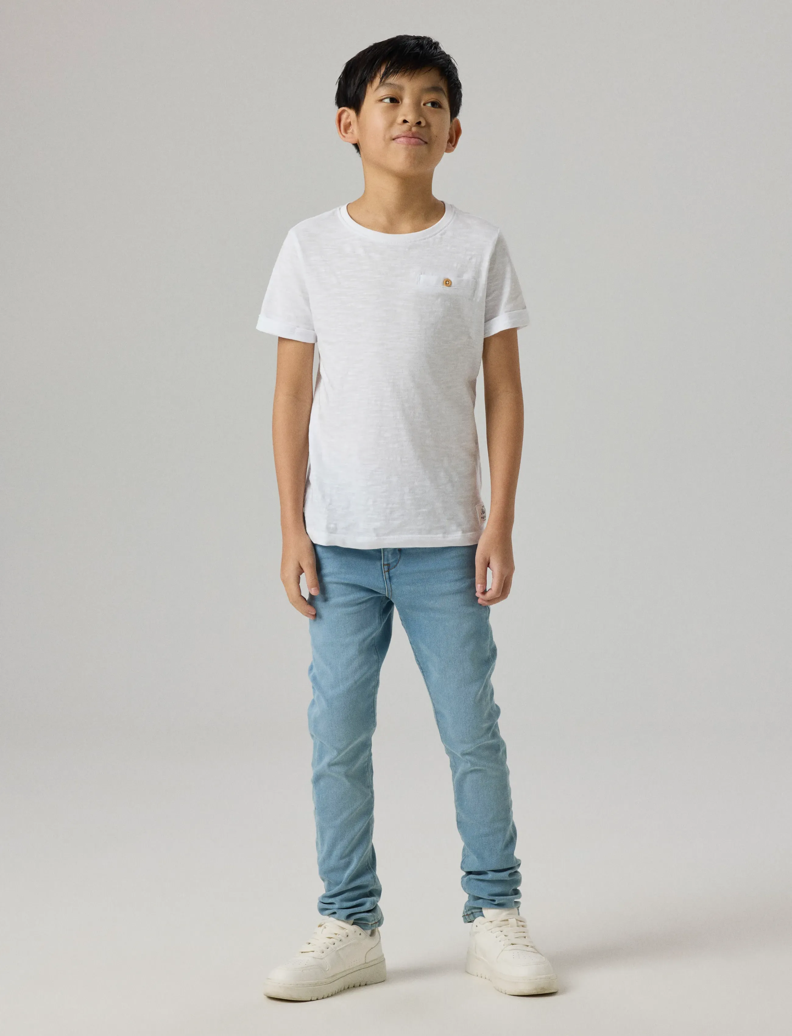 name it - NKMSILAS XSLIM JEANS 2002-TX NOOS - skinny jeans - light blue denim - 5