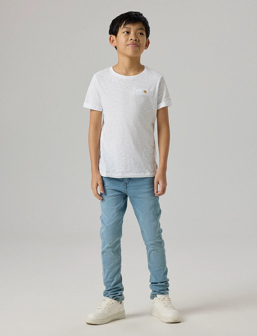 name it - NKMSILAS XSLIM JEANS 2002-TX NOOS - skinny jeans - light blue denim - 5