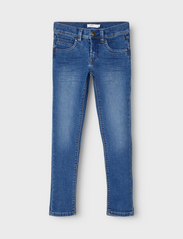 name it - NKMSILAS XSLIM JEANS 2002-TX NOOS - skinny jeans - medium blue denim - 0