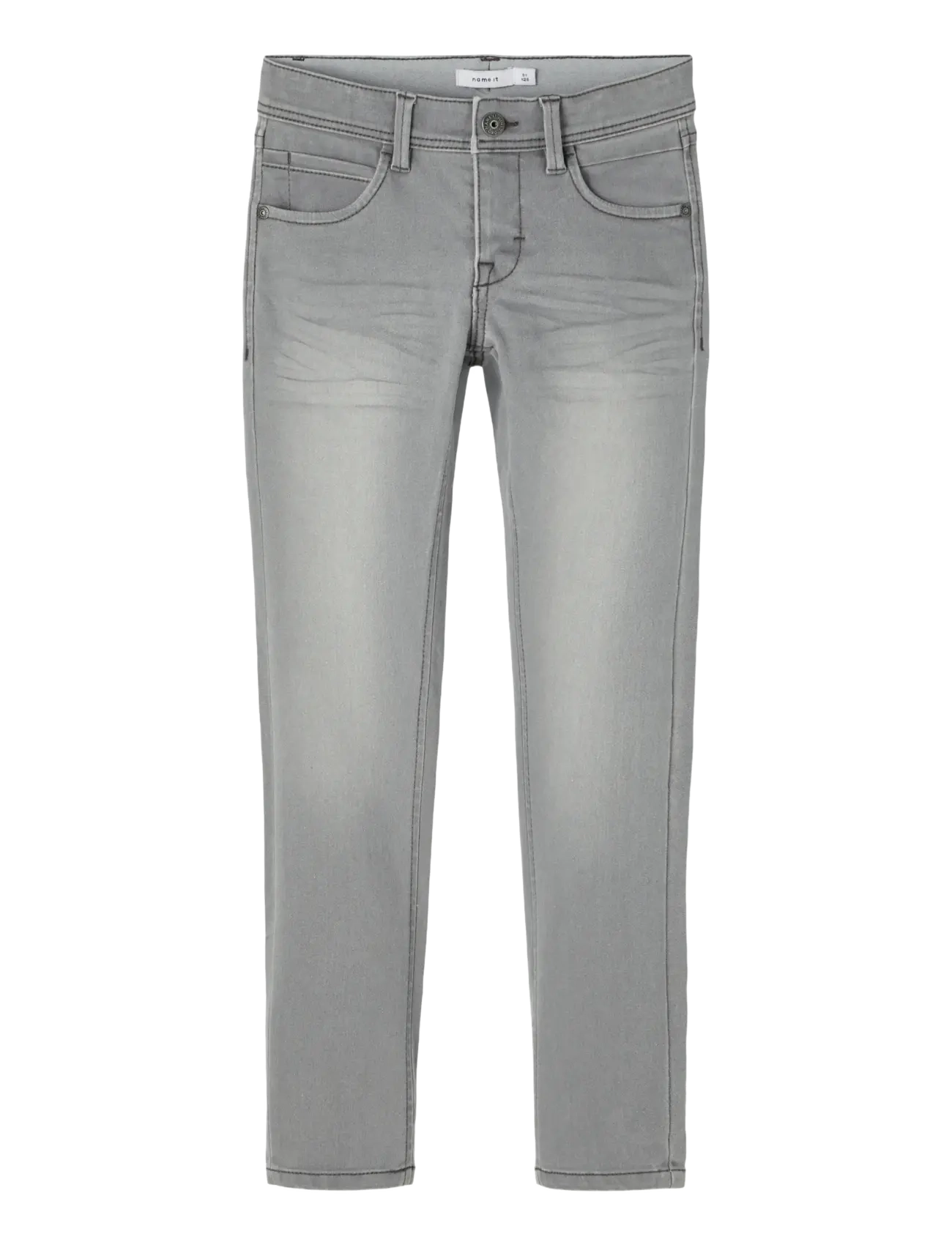 name it NKMSILAS XSLIM JEANS 2002-TX NOOS - Jeans - MEDIUM GREY DENIM / grey