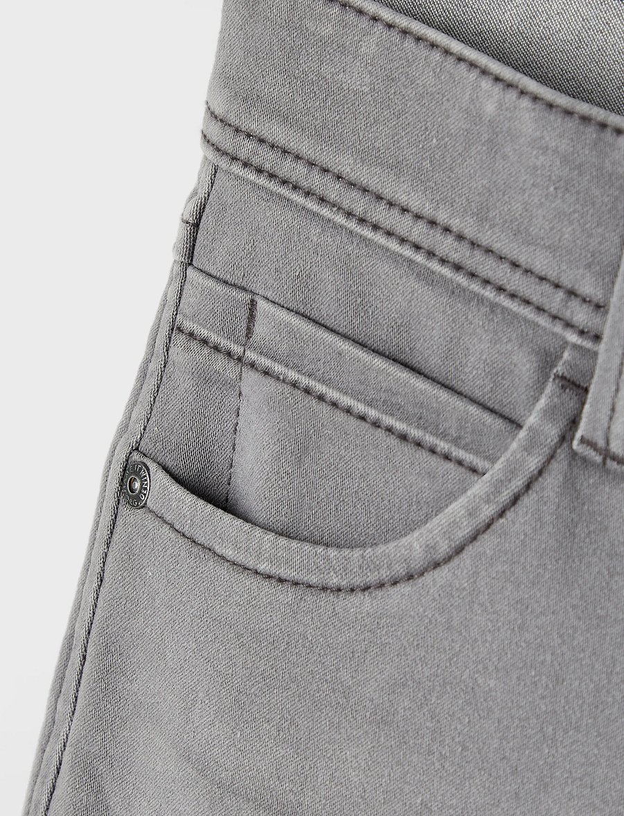name it - NKMSILAS XSLIM JEANS 2002-TX NOOS - skinny jeans - medium grey denim - 5