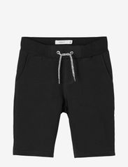 name it - NKMHONK SWE LONG SHORTS UNB NOOS - sweat shorts - black - 0