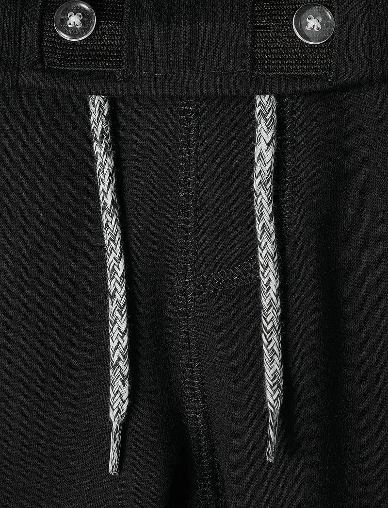 name it - NKMHONK SWE LONG SHORTS UNB NOOS - sweatshorts - black - 5