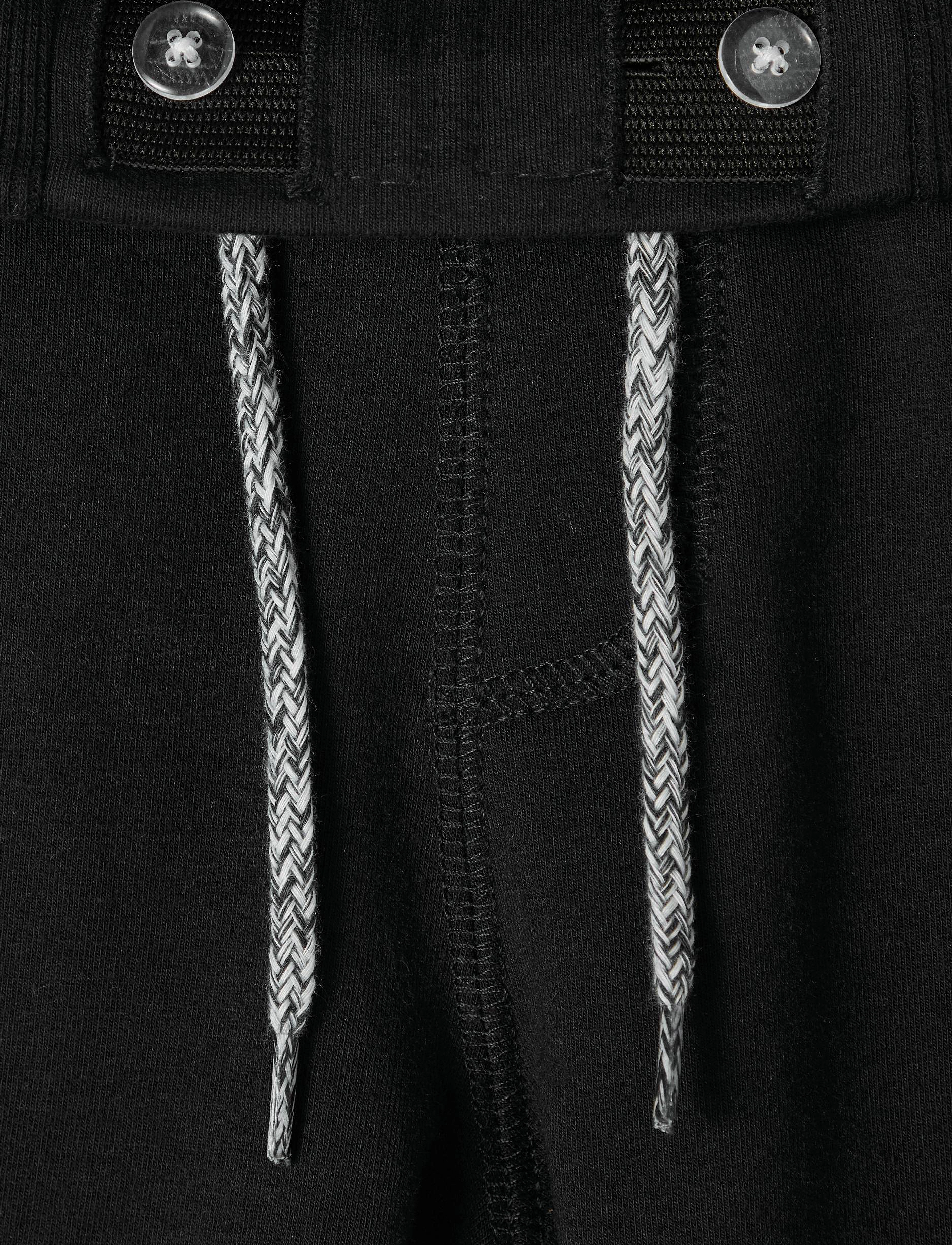 name it - NKMHONK SWE LONG SHORTS UNB NOOS - sweat shorts - black - 5