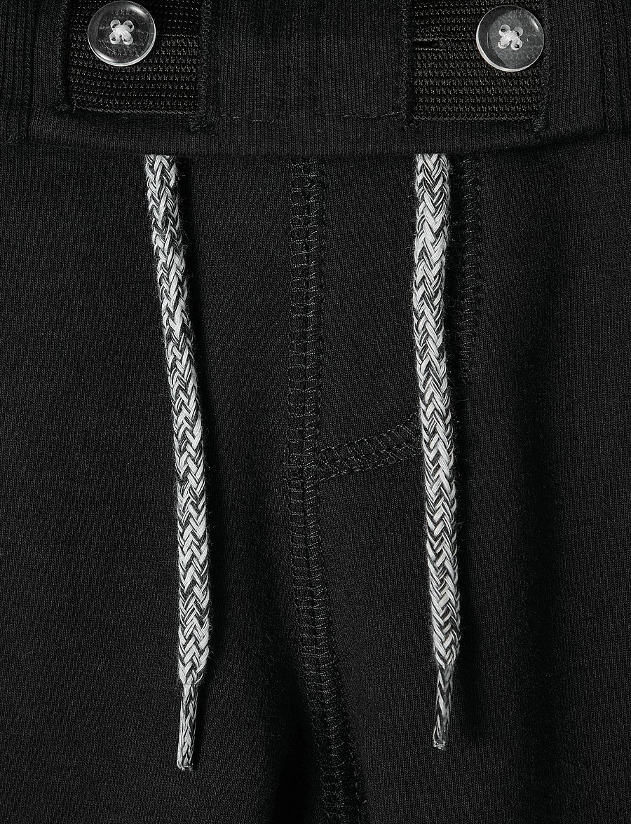 name it - NKMHONK SWE LONG SHORTS UNB NOOS - shorts en molleton - black - 5