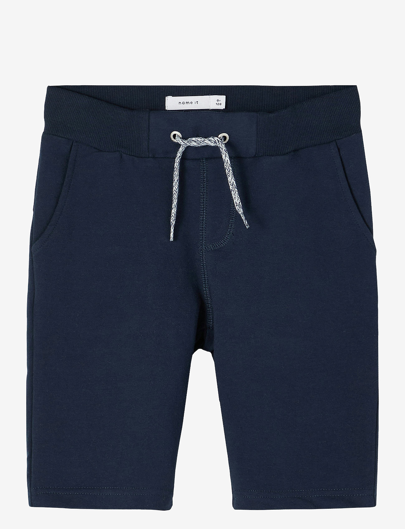 name it - NKMHONK SWE LONG SHORTS UNB NOOS - sweatshorts - dark sapphire - 1
