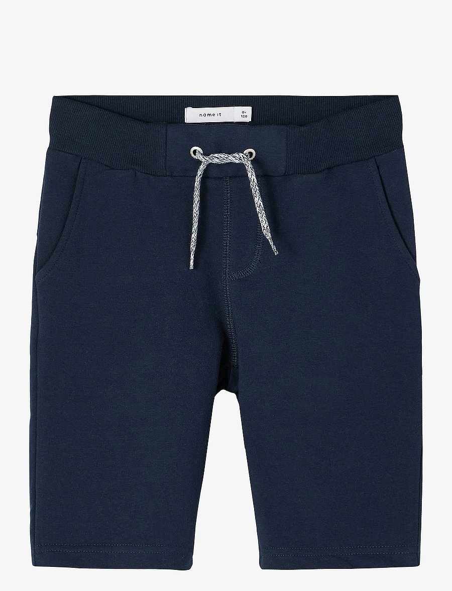 name it - NKMHONK SWE LONG SHORTS UNB NOOS - mjukisshorts - dark sapphire - 1