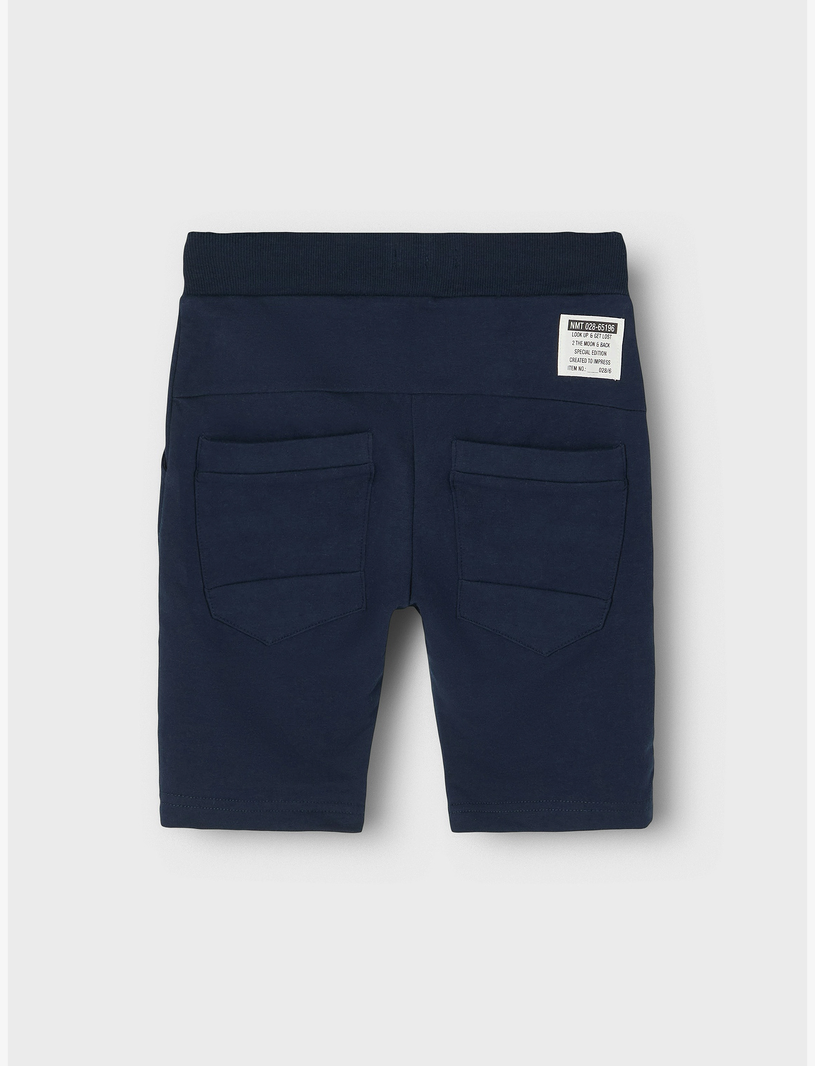 name it - NKMHONK SWE LONG SHORTS UNB NOOS - mjukisshorts - dark sapphire - 2