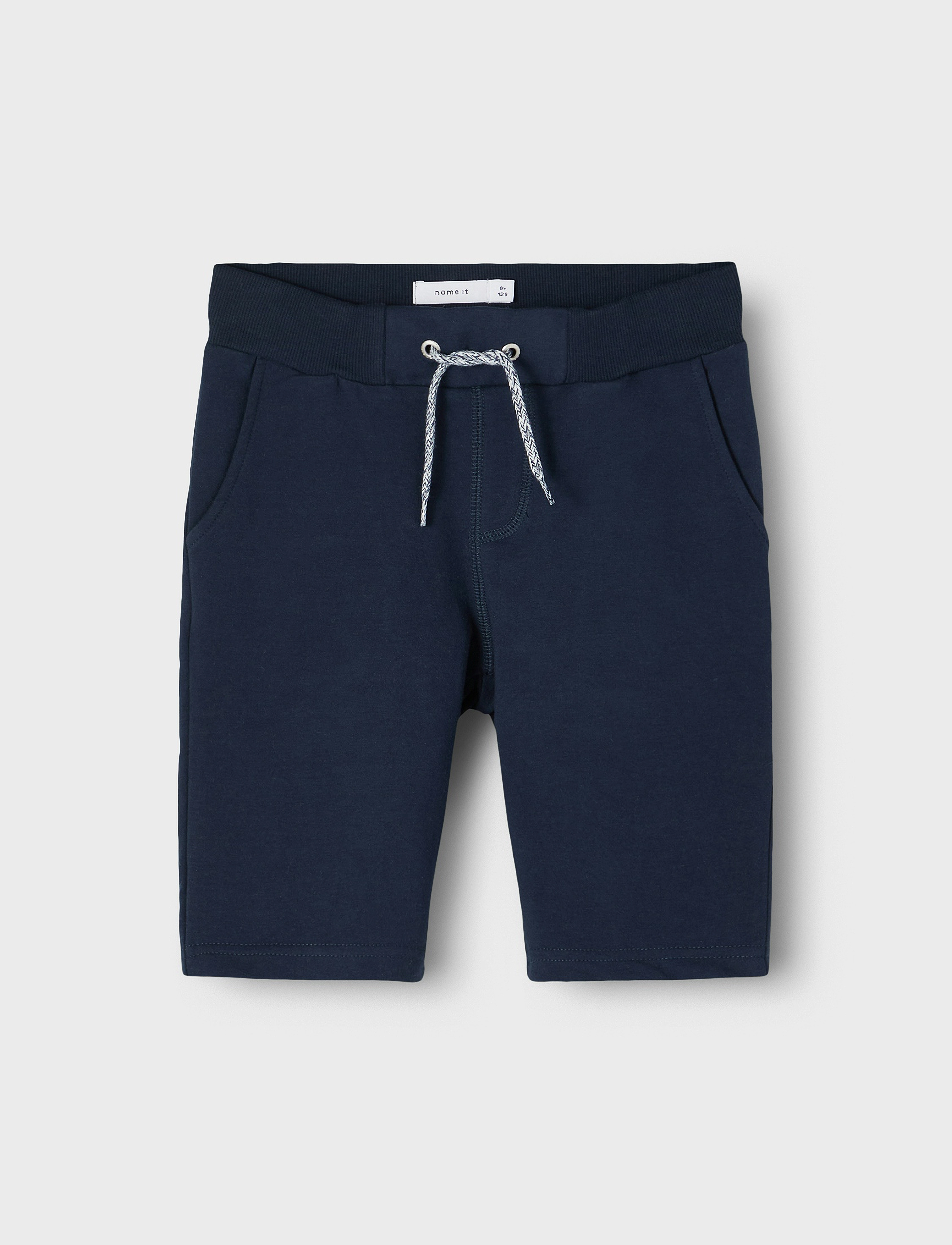name it NKMHONK SWE LONG SHORTS UNB NOOS - Shorts - DARK SAPPHIRE / navy