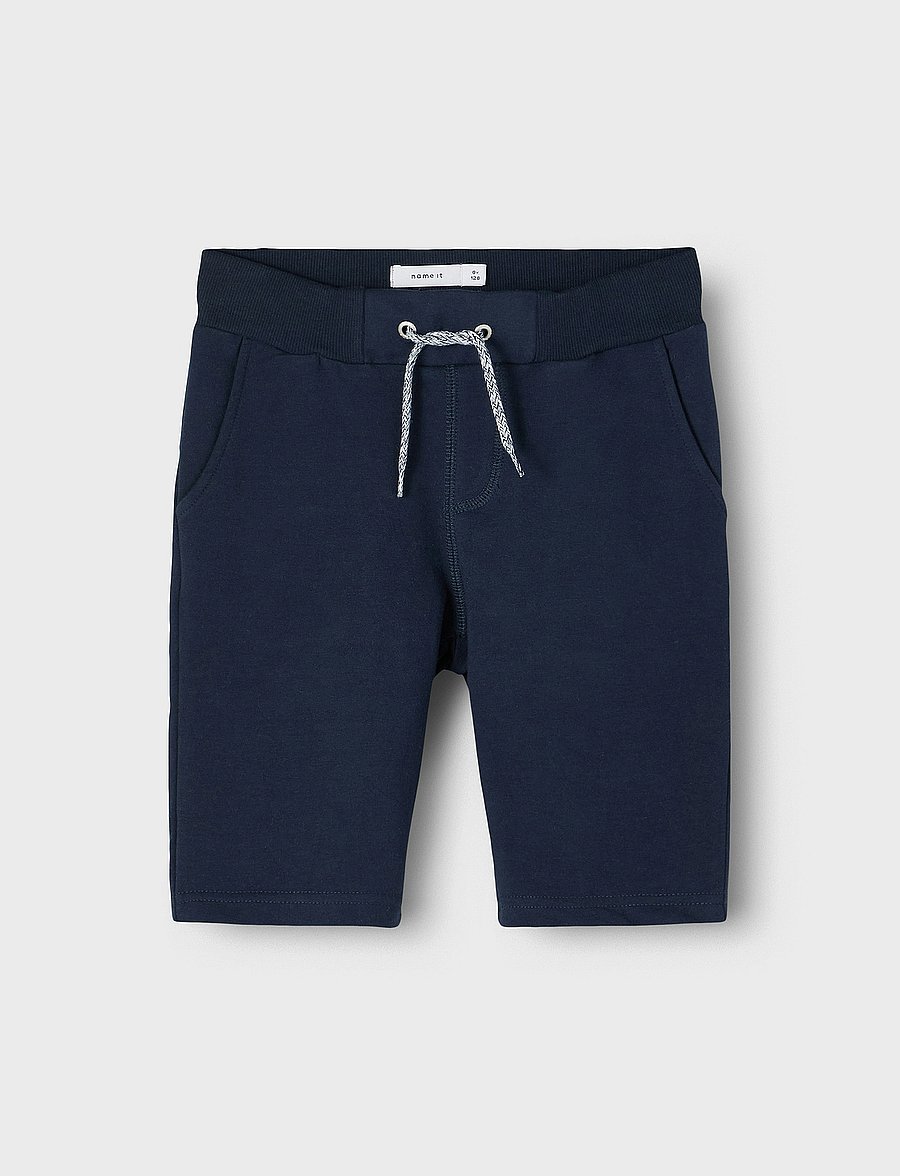 name it - NKMHONK SWE LONG SHORTS UNB NOOS - mjukisshorts - dark sapphire - 0
