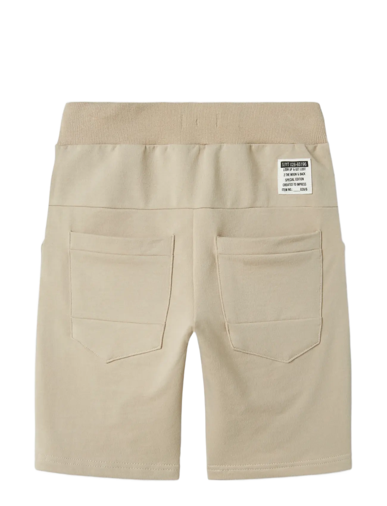 name it - NKMHONK SWE LONG SHORTS UNB NOOS - sweatshorts - pure cashmere - 1