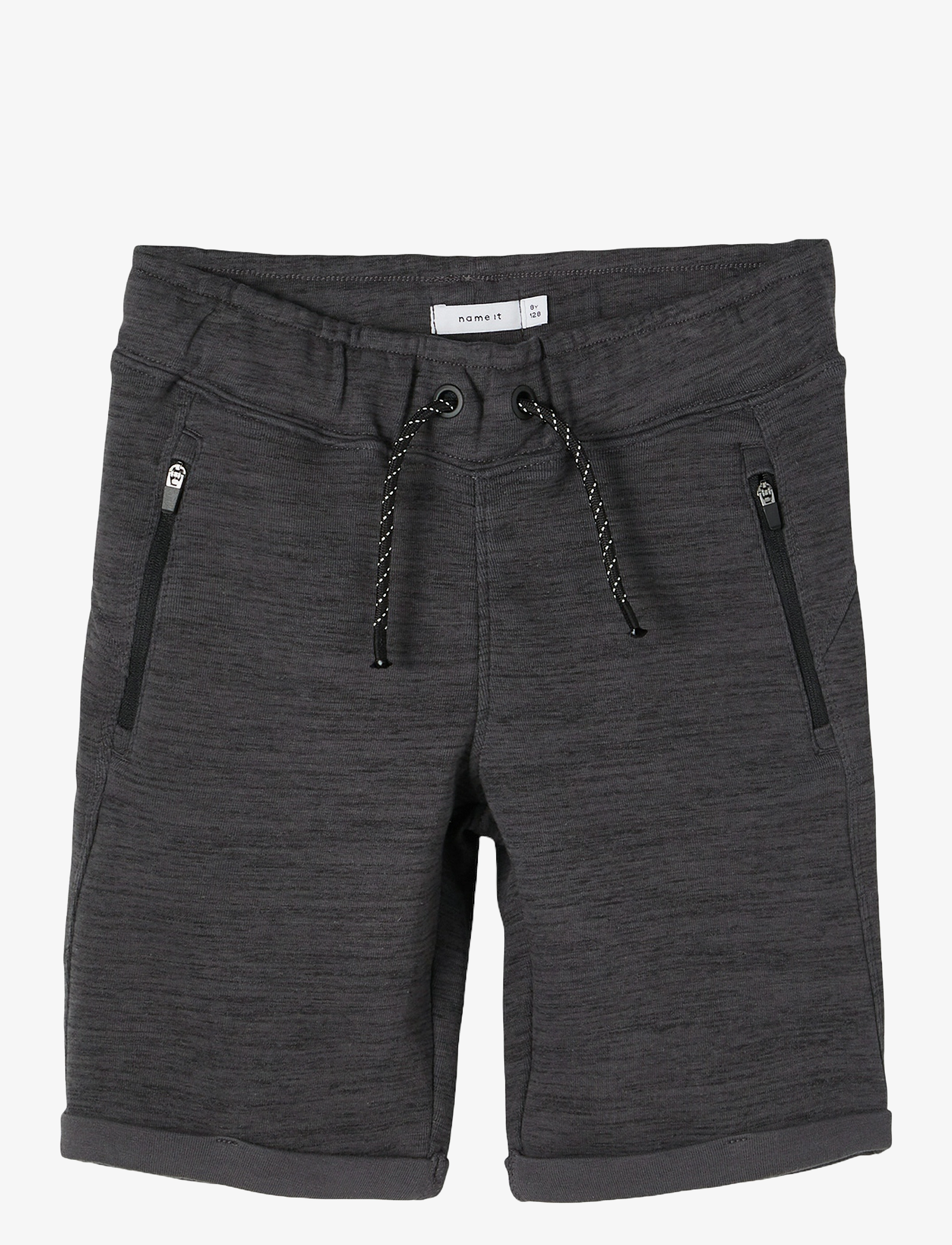 name it - NKMSCOTTT SWE LONG SHORTS UNB NOOS - asphalt - 1