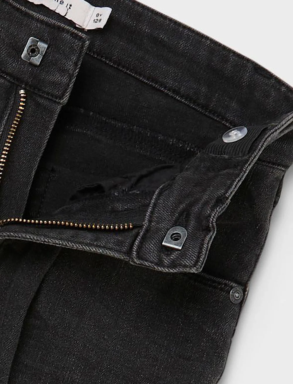 name it - NKFBWIDE DNMTASPERS 2528 PANT - vida jeans - black denim - 5