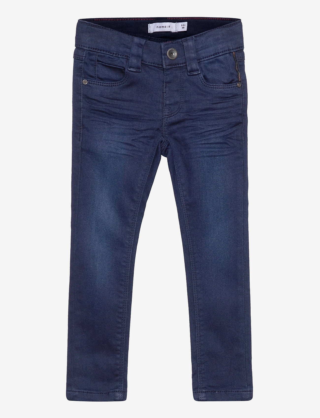 name it - NKFPOLLY DNMTHAYERS 3542 SWE PANT - dark blue denim - 0