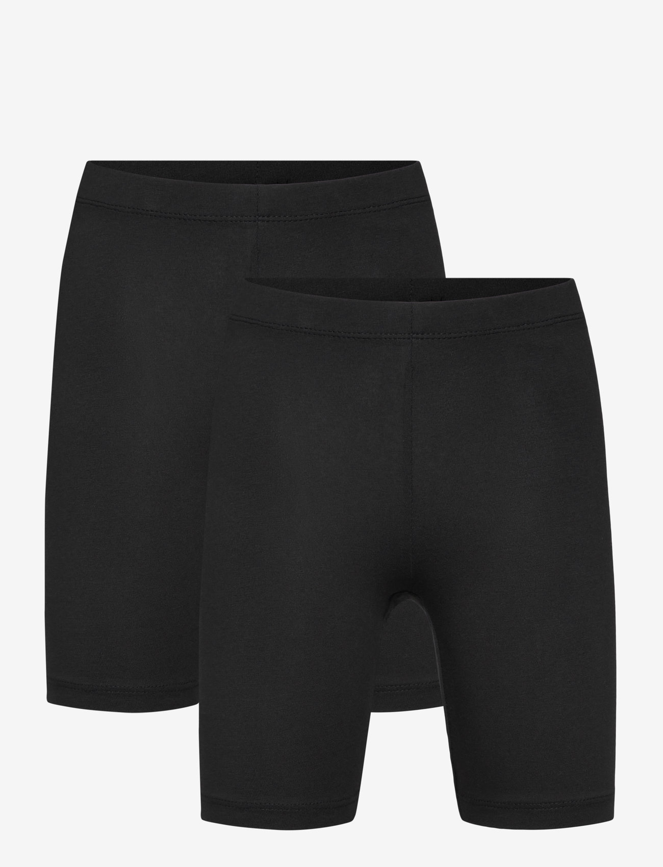 name it - NKFVIVIAN 2P SOLID SHORT LEGGING NOOS - casual shorts - black - 1