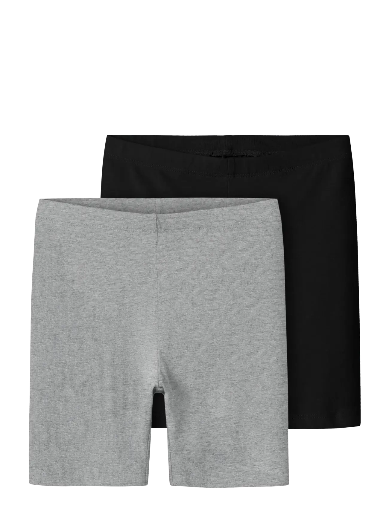 name it NKFVIVIAN 2P SOLID SHORT LEGGING NOOS - Ratturipüksid - BLACK / grey