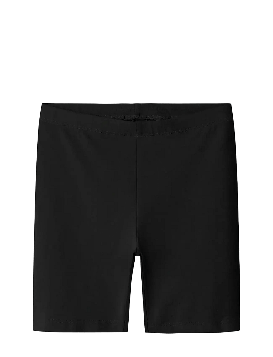 name it - NKFVIVIAN 2P SOLID SHORT LEGGING NOOS - mitmepakendiga püksid - black - 2