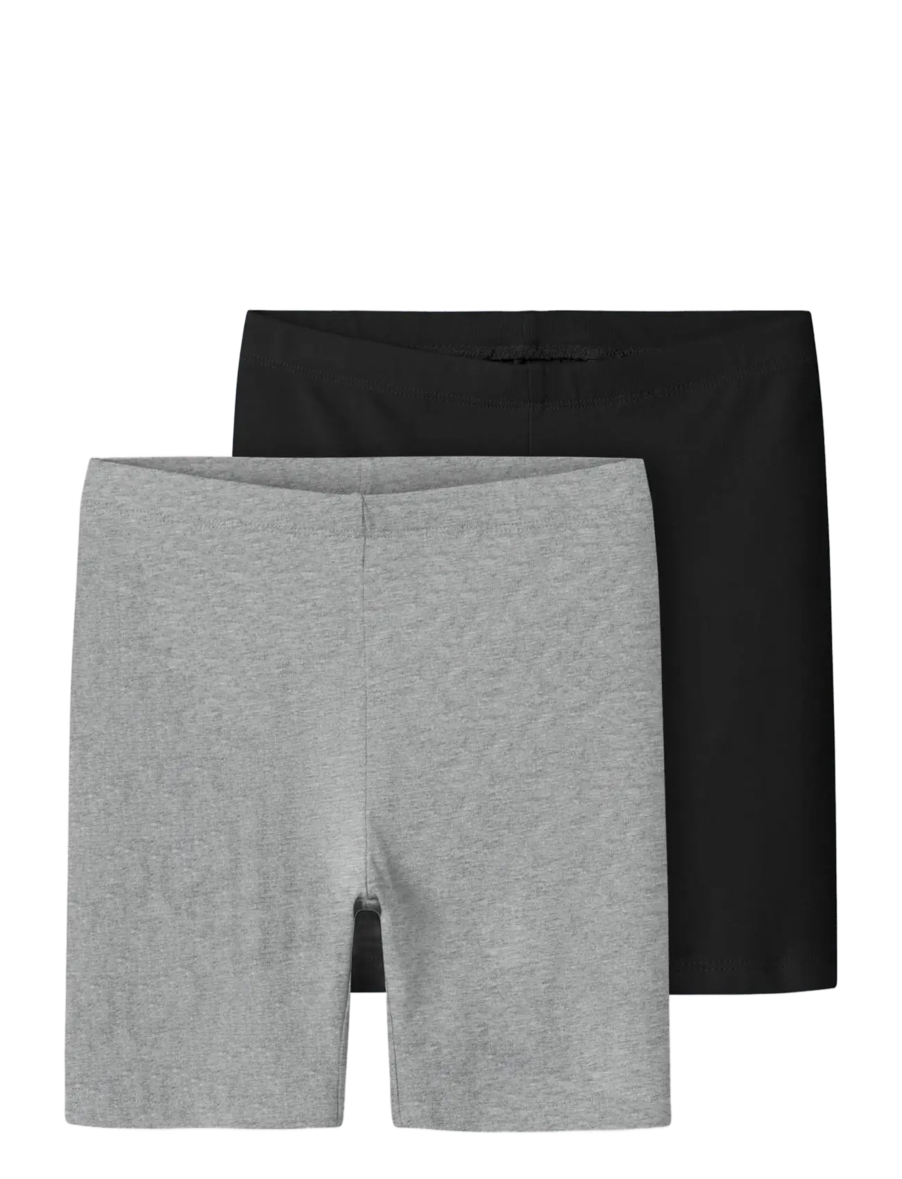 name it - NKFVIVIAN 2P SOLID SHORT LEGGING NOOS - leggings - black - 3