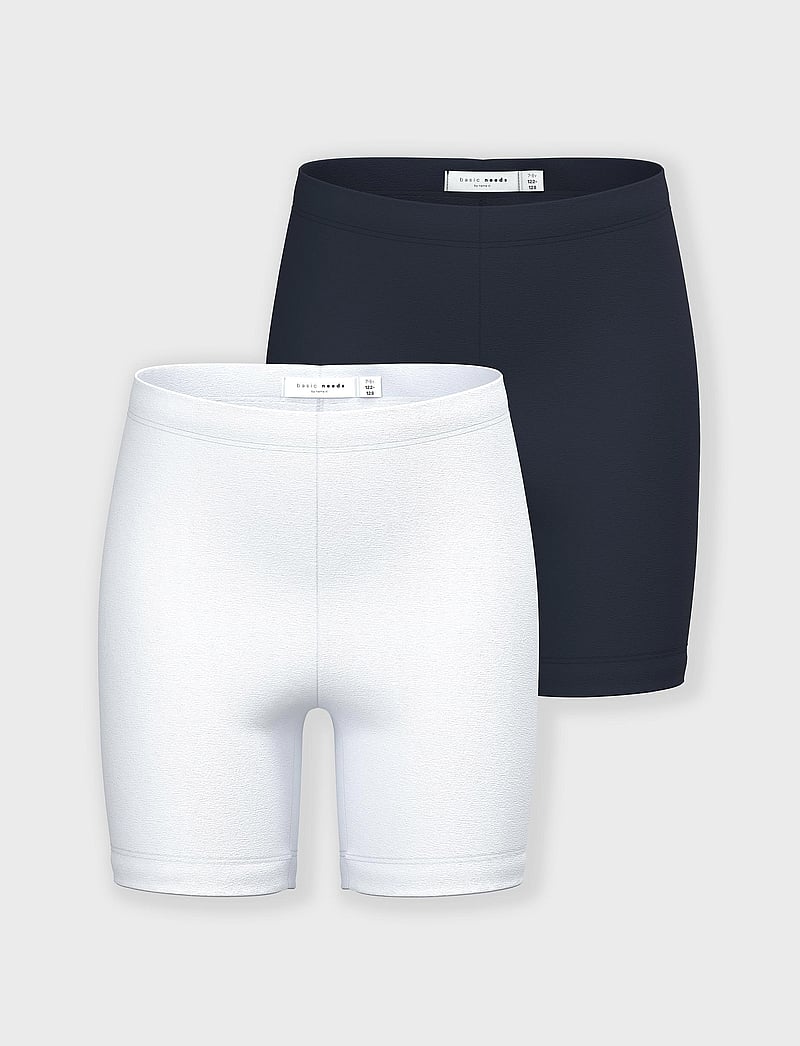 name it - NKFVIVIAN 2P SOLID SHORT LEGGING NOOS - casual shorts - dark sapphire - 0