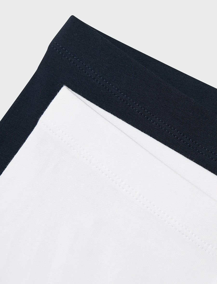 name it - NKFVIVIAN 2P SOLID SHORT LEGGING NOOS - mitmepakendiga püksid - dark sapphire - 3