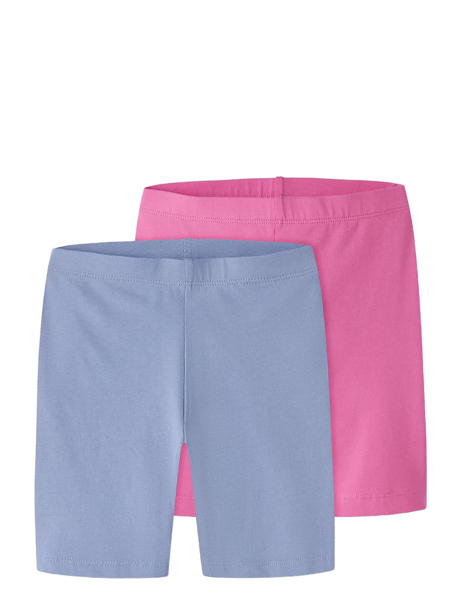 name it - NKFVIVIAN 2P SOLID SHORT LEGGING NOOS - hosen-multipack - strawberry moon - 3