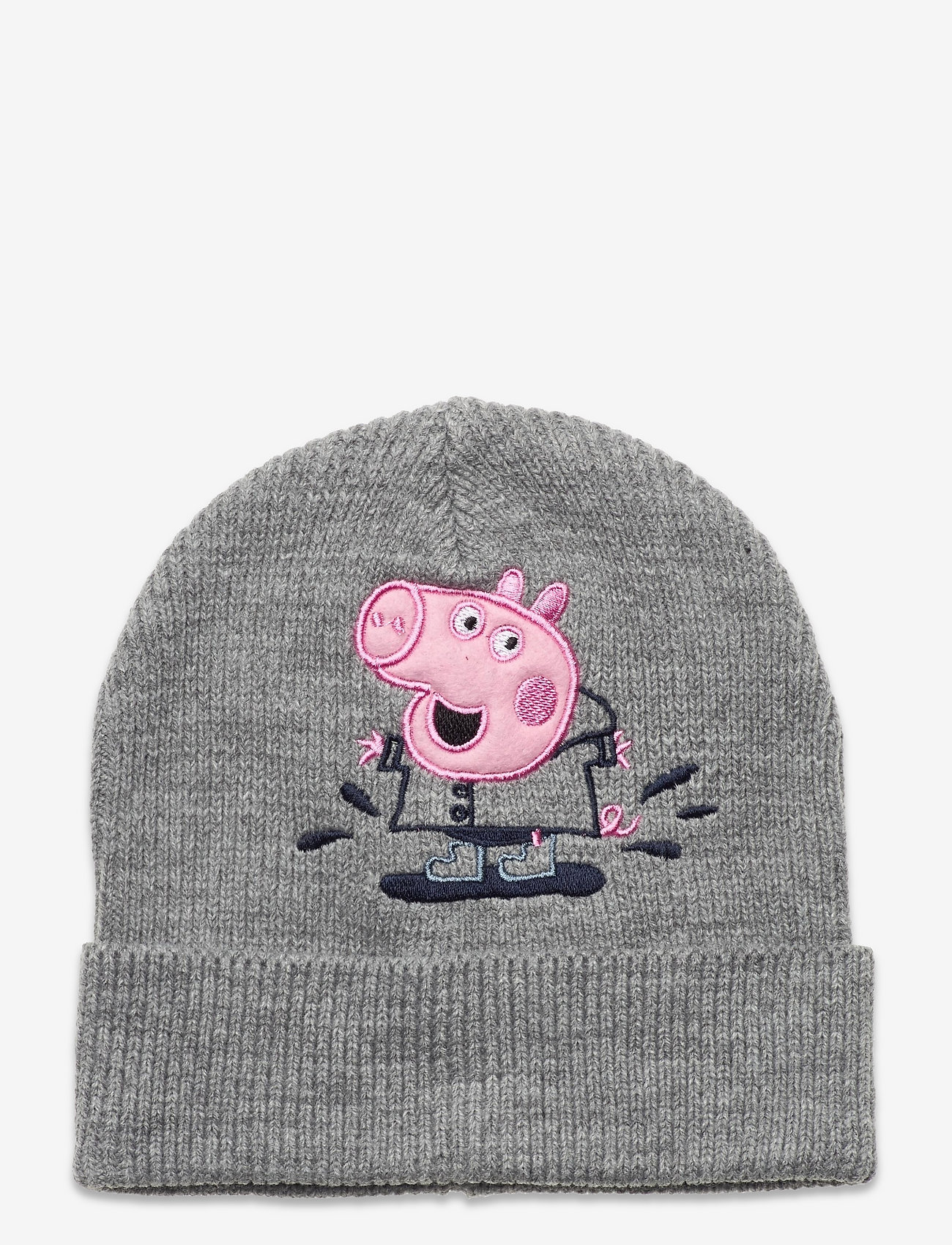 name it - NMMPEPPAPIG GLAW KNITHAT PEP - lowest prices - grey melange - 0