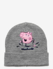name it - NMMPEPPAPIG GLAW KNITHAT PEP - lowest prices - grey melange - 0