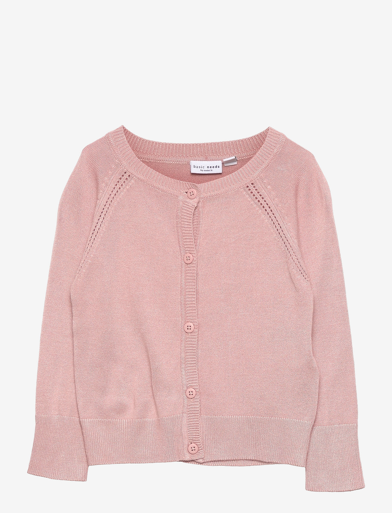 name it - NKFVIONI LS KNIT CARD L - pale mauve - 0