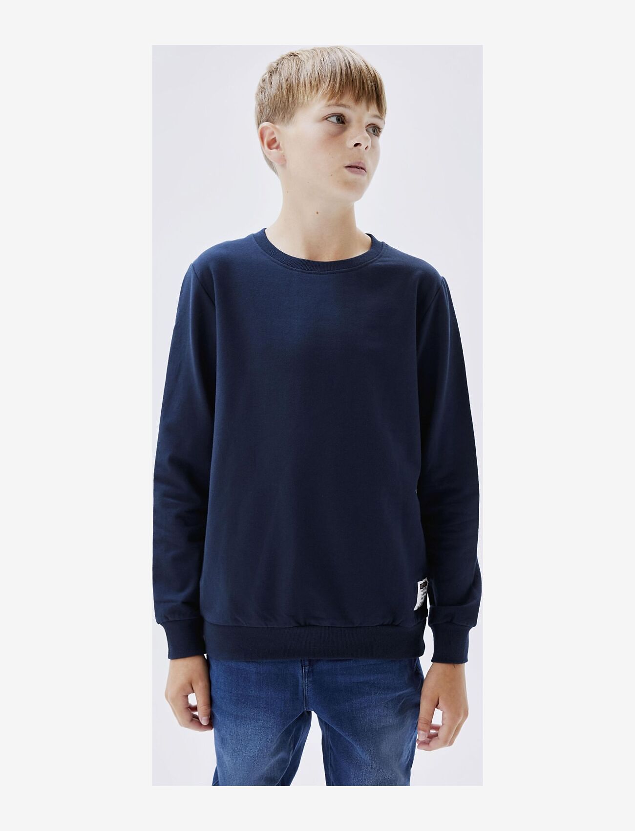 name it - NKMHONK LS SWEAT UNB NOOS - dark sapphire - 4