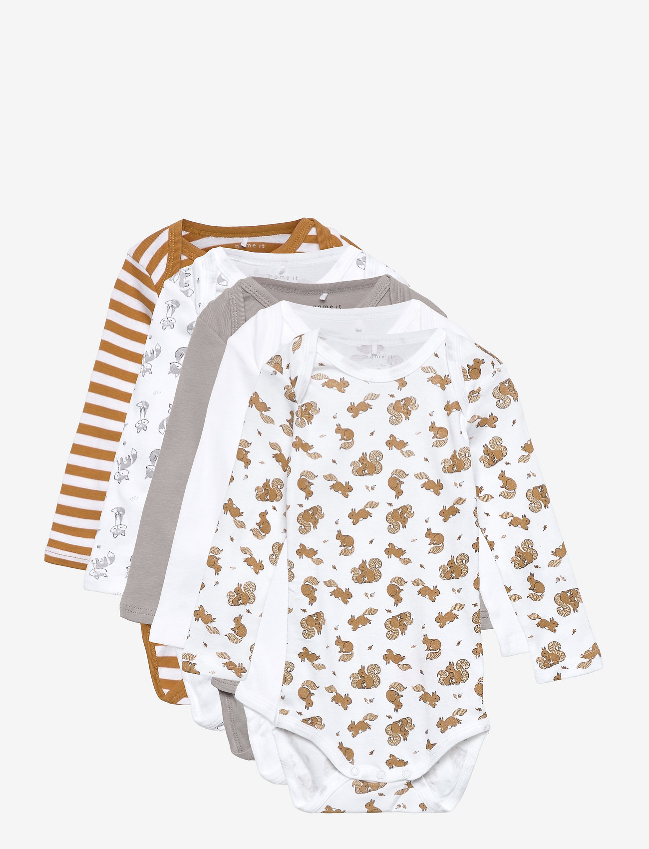 name it - NBNBODY 5P LS BONE BROWN - bone brown - 0