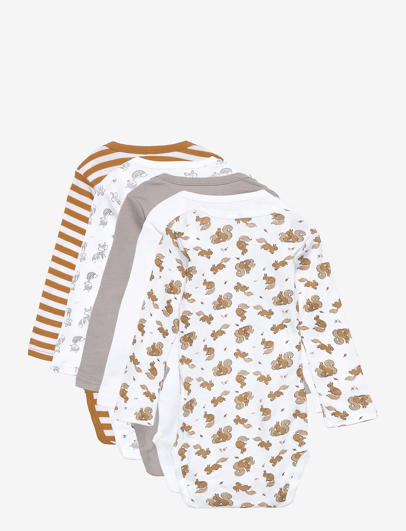 name it - NBNBODY 5P LS BONE BROWN - bone brown - 1