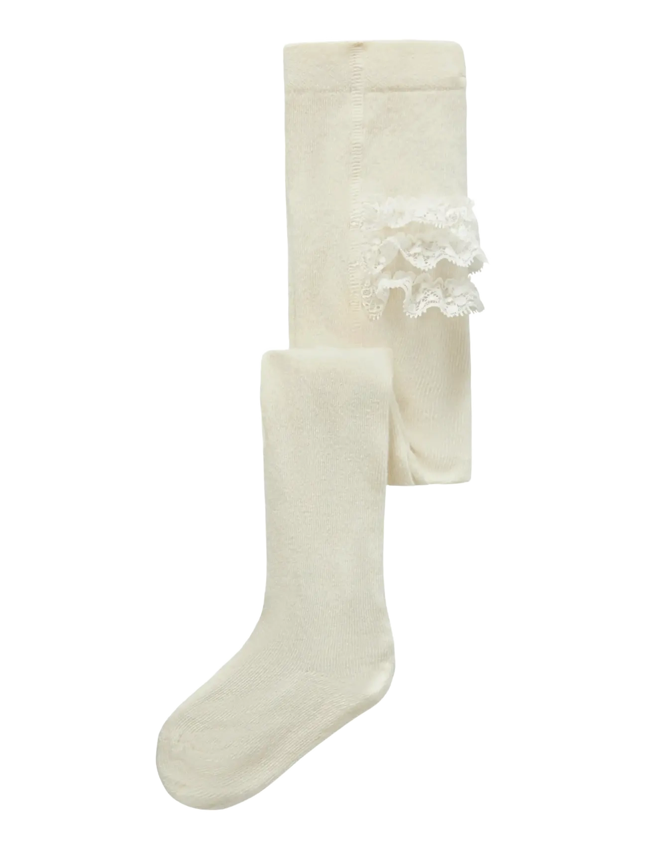 name it NBFOPAGNA PANTYHOSE - Riided - CLOUD DANCER / cream