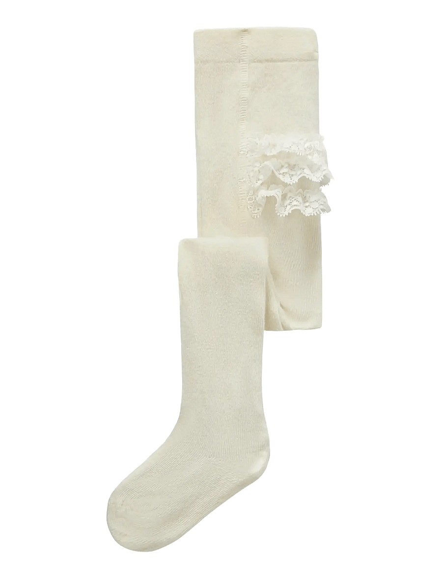 name it - NBFOPAGNA PANTYHOSE - strumpfhosen - cloud dancer - 1