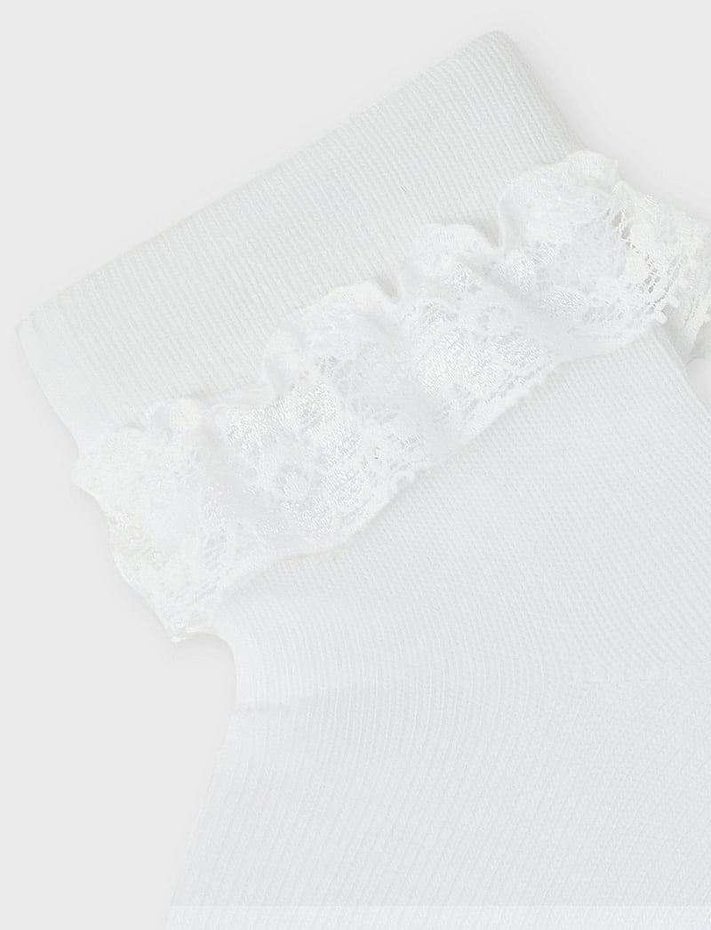 name it - NBFOPAGNA SOCK - baby socks - bright white - 2