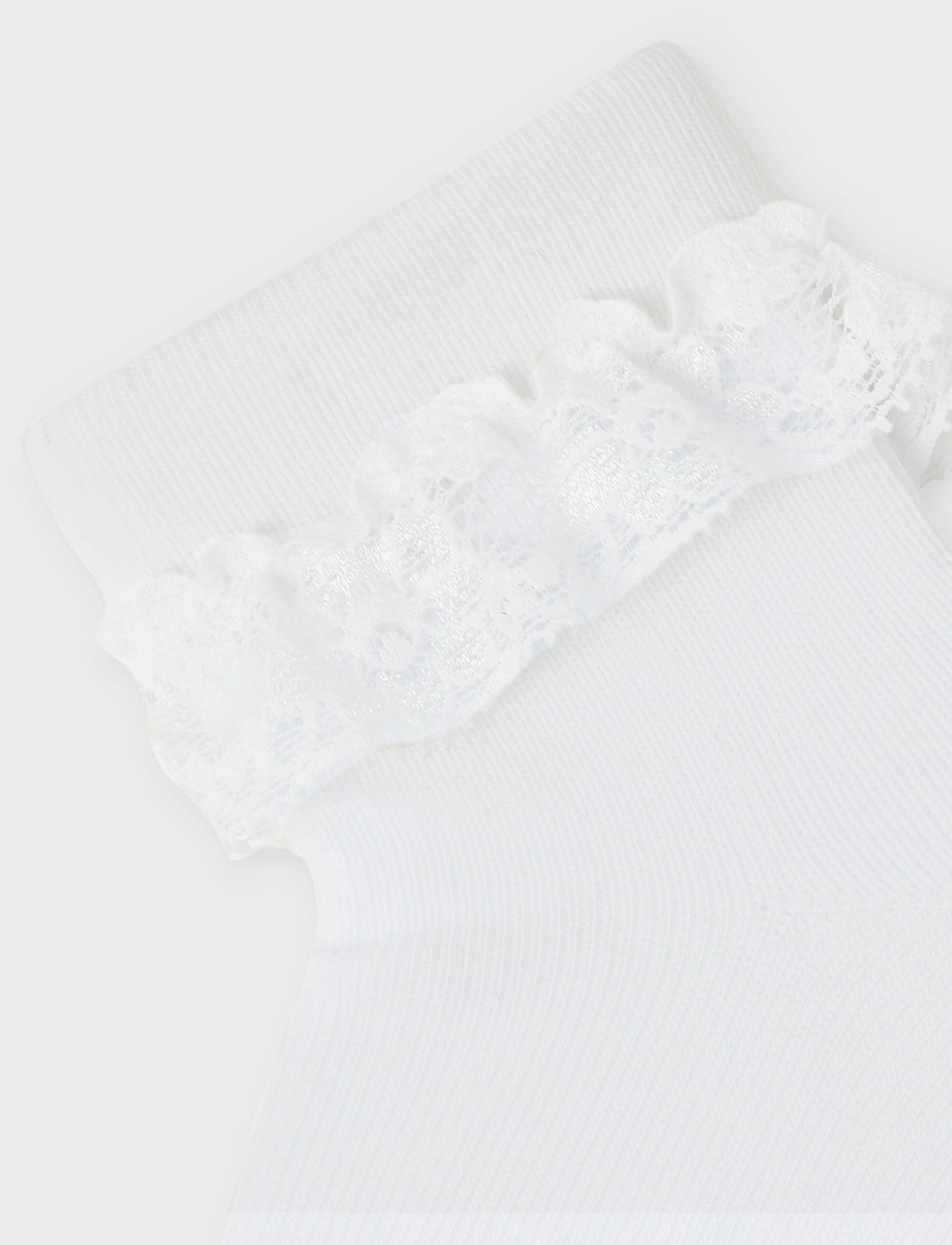 name it - NBFOPAGNA SOCK - socken & strumpfhosen - bright white - 2