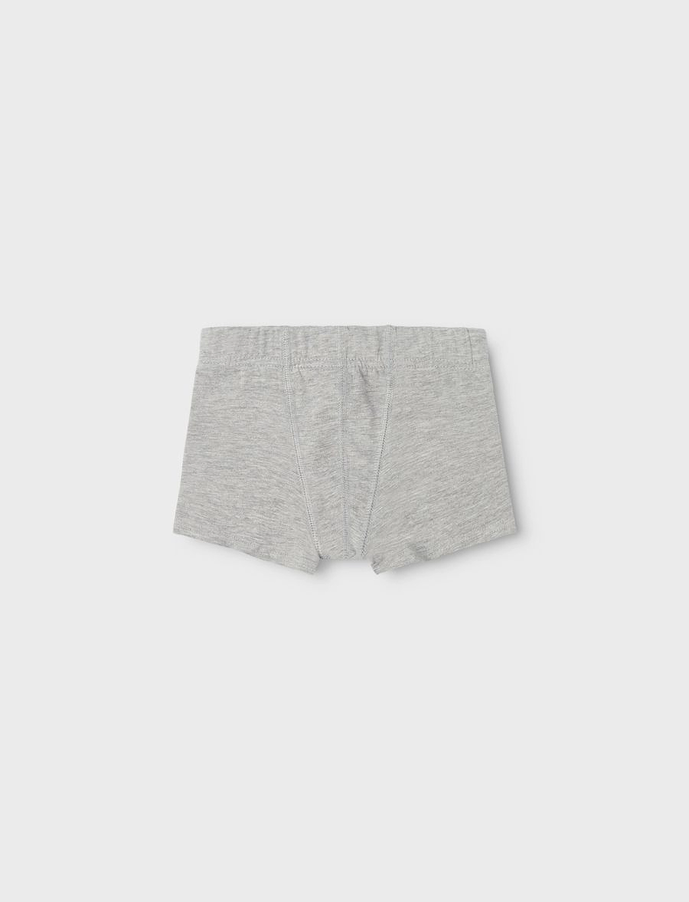 name it - NMMTIGHTS 3P GREY MEL RUGBY NOOS - grey melange - 3