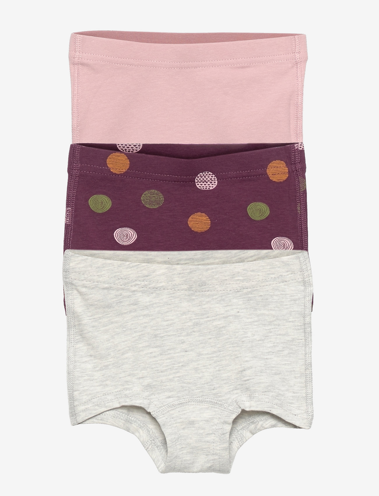 name it - NMFTIGHTS 3P PRUNE PURPLE DOT - prune purple - 0