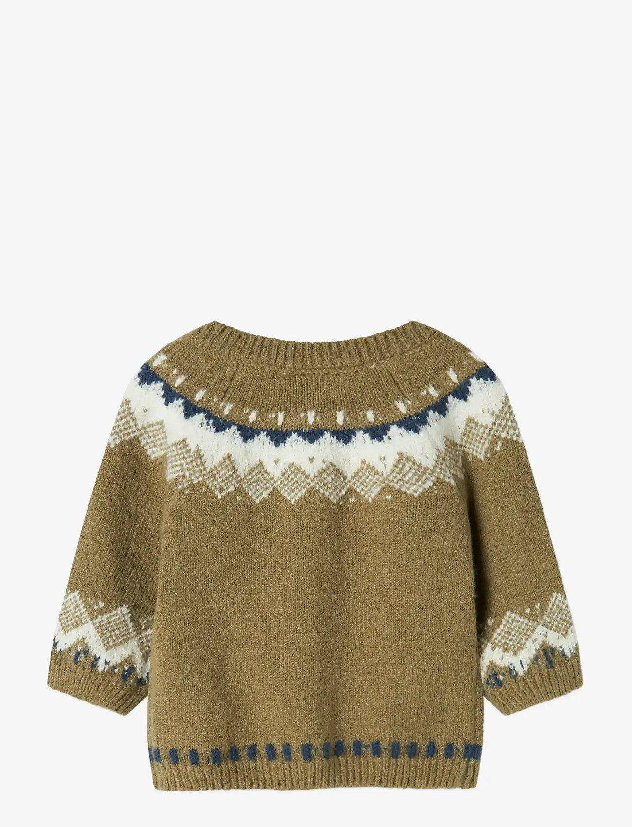 name it - NBMOLAN LS KNIT CARD - kardiganid - mermaid - 1