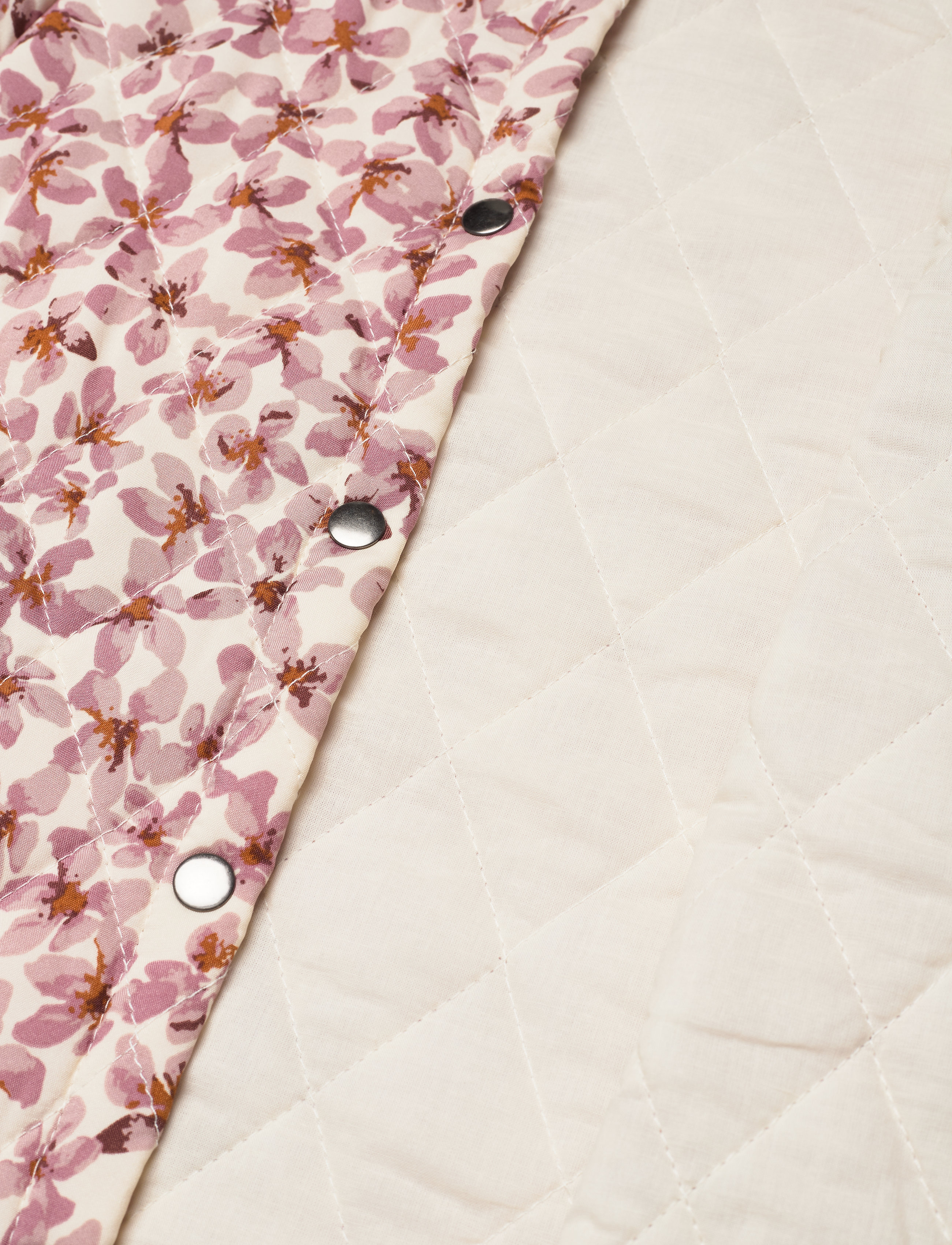 name it - NKFBESTINA QUILTED JACKET - nostalgia rose - 3