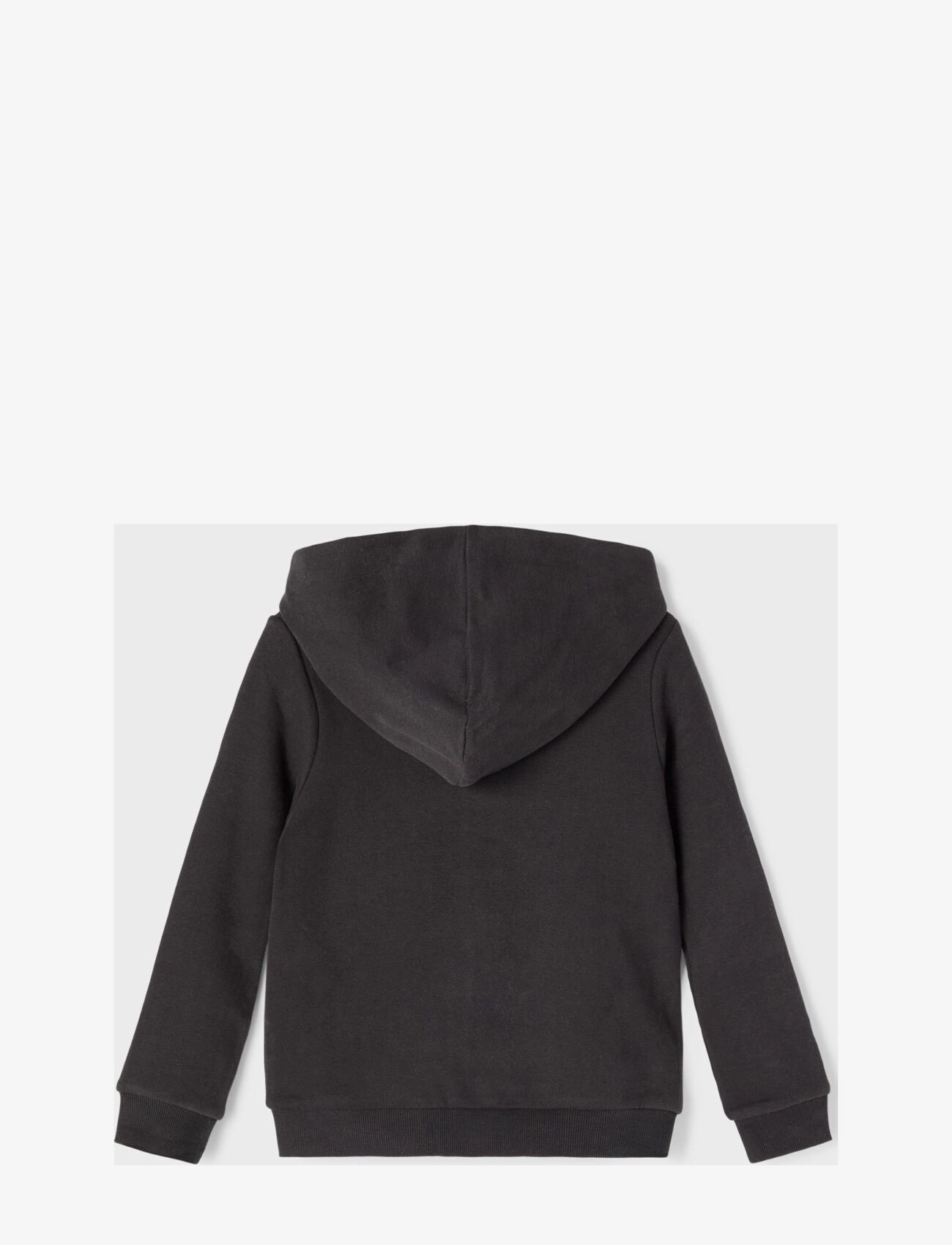 name it - NKFLENA LS SWEAT CARD  WH BRU NOOS - black - 1